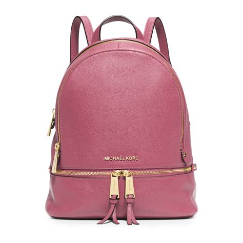 michael kors kleine tasche rosa|Michael Kors mini backpack.